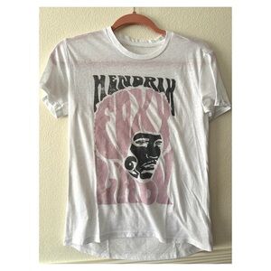 jimi hendrix foxy lady graphic tee